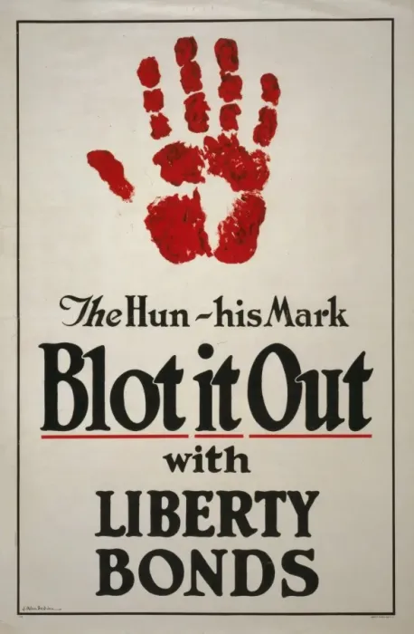 Framed Print : The Hun - His mark - Blot it out with Liberty Bonds Framed Print : The Hun - His mark - Blot it out with Liberty Bonds