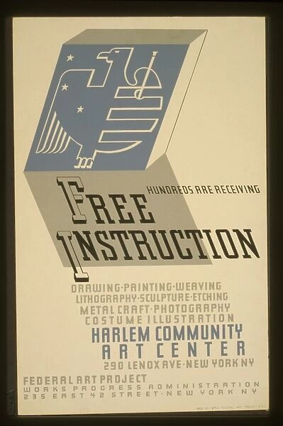 Hundreds are receiving free instruction Drawing, painting, w