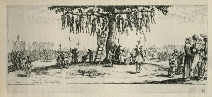 Framed Print : The Hung. Table 11. Illustration from The miseries Framed Print : The Hung. Table 11. Illustration from The miseries