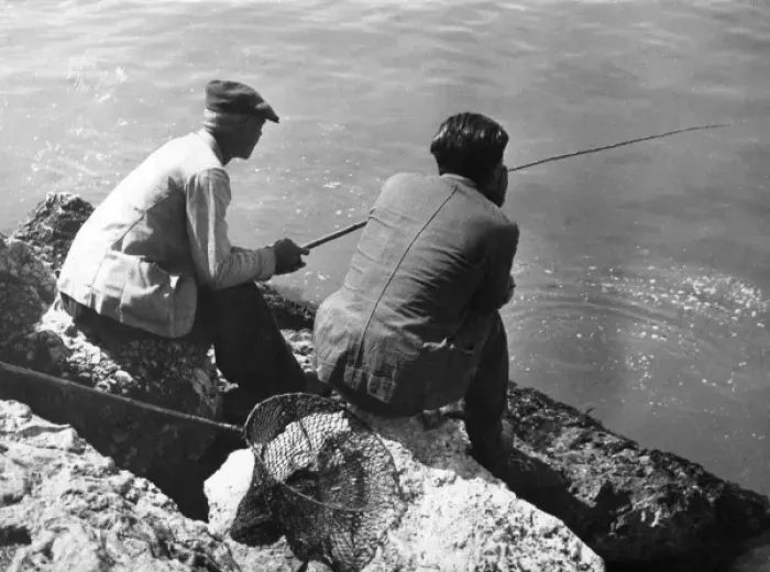 Framed Print : Hungarian Anglers Framed Print : Hungarian Anglers