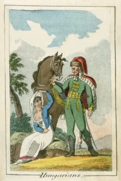 Framed Print : Hungarian couple Framed Print : Hungarian couple