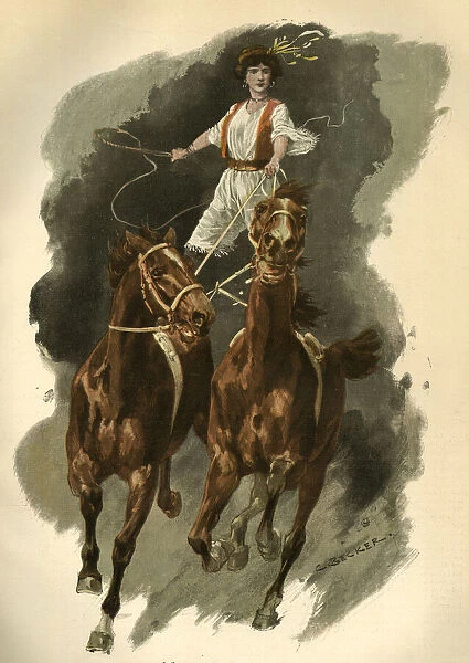 Hungarian horsewoman