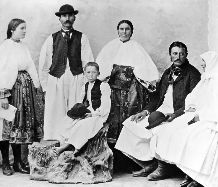 Framed Print : Hungary Budapest Magyar peasants pre-1900 Framed Print : Hungary Budapest Magyar peasants pre-1900