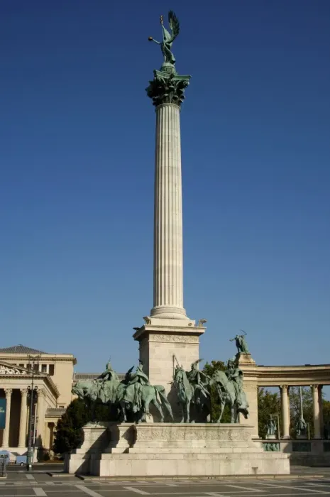 Framed Print : HUNGARY. BUDAPEST. Millennium Monument Framed Print : HUNGARY. BUDAPEST. Millennium Monument