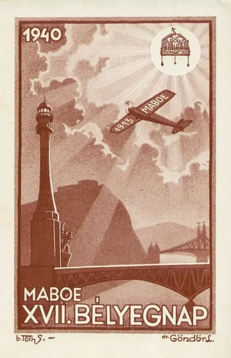 Framed Print : Hungary - Maboe XVII - Stamp Day Framed Print : Hungary - Maboe XVII - Stamp Day