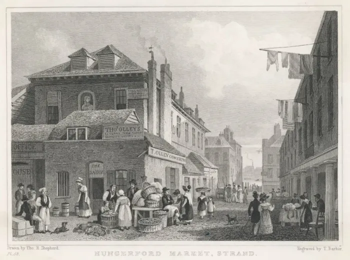 Framed Print : Hungerford Market, London Framed Print : Hungerford Market, London