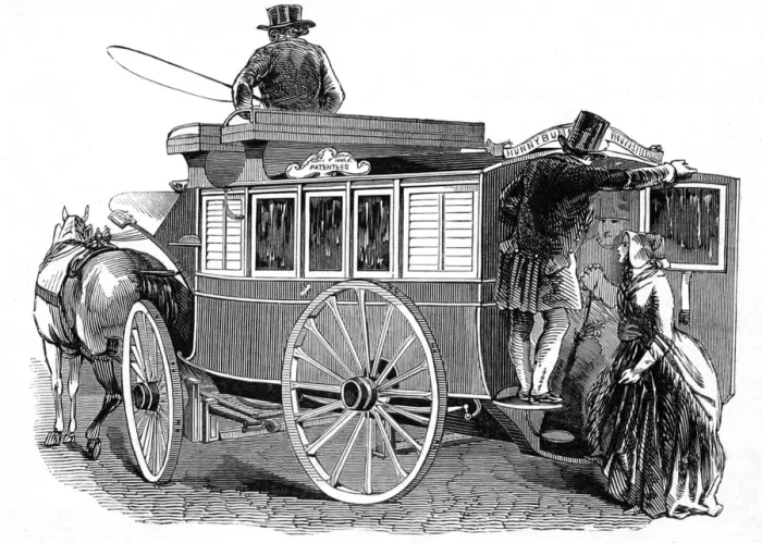 Framed Print : Hunnybun & Vendens new patent safety omnibus Framed Print : Hunnybun & Vendens new patent safety omnibus