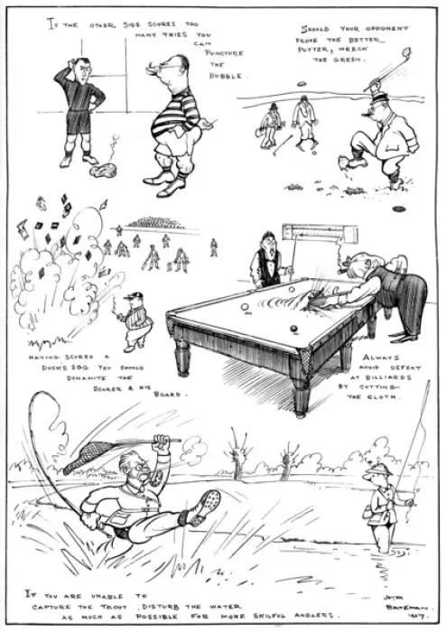 Framed Print : The Huns in Sport by H. M. Bateman, WW1 Framed Print : The Huns in Sport by H. M. Bateman, WW1