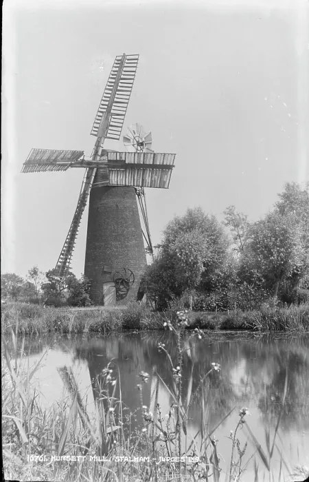 Framed Print : Hunsett Mill