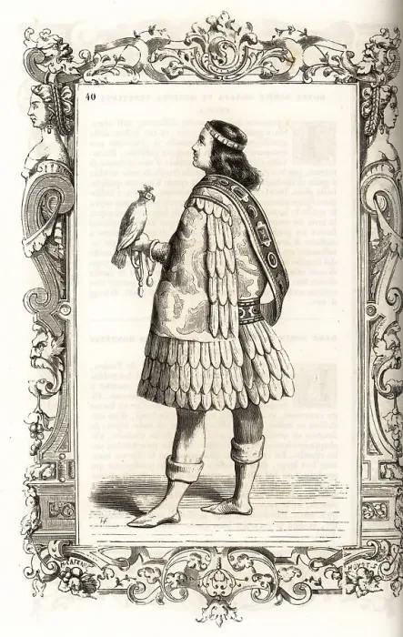 Framed Print : Hunting costume of a baron of Venice, circa 1000 Framed Print : Hunting costume of a baron of Venice, circa 1000