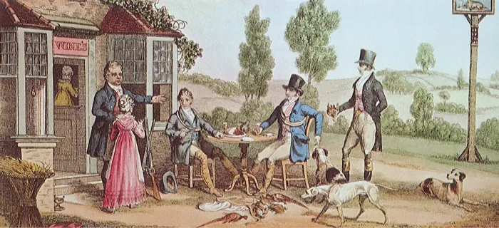 Framed Print : After Hunting Date: 1830 Framed Print : After Hunting Date: 1830