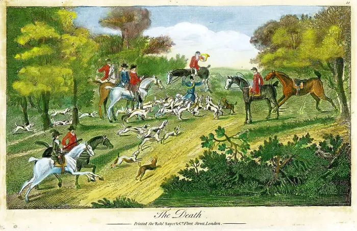 Framed Print : Hunting - The Death Framed Print : Hunting - The Death