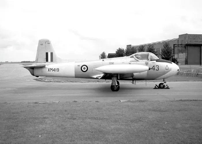 Framed Print : Hunting Jet Provost T.3 XM419 Framed Print : Hunting Jet Provost T.3 XM419