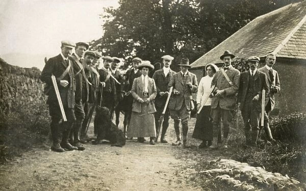 A Hunting Party C. 1900