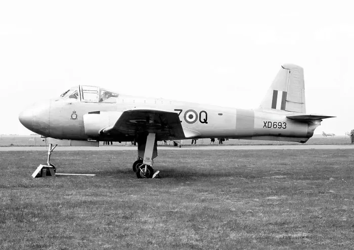 Framed Print : Hunting Percival Jet Provost T. 1 XD693 Framed Print : Hunting Percival Jet Provost T. 1 XD693