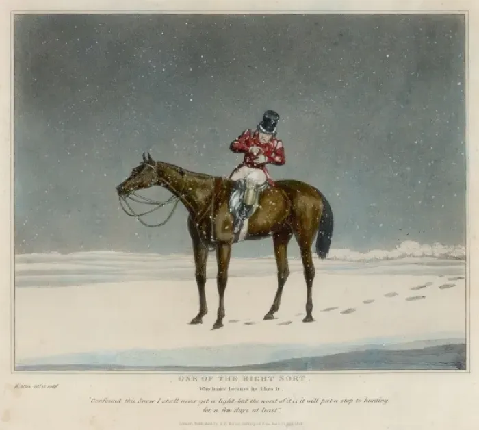 Framed Print : Hunting in the Snow 1 / 2 Framed Print : Hunting in the Snow 1 / 2