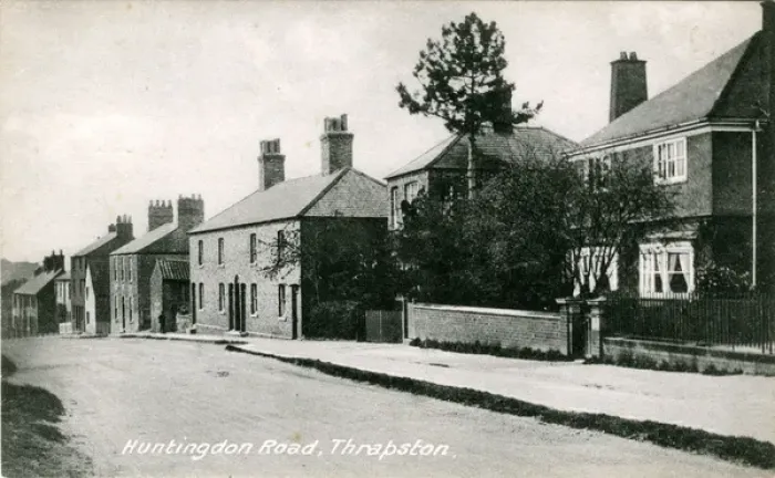 Framed Print : Huntingdon Road, Thrapston, Northamptonshire Framed Print : Huntingdon Road, Thrapston, Northamptonshire