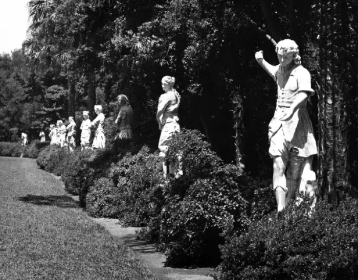 Framed Print : Huntington Statues Framed Print : Huntington Statues