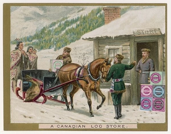 Huntley Canada Log 1890