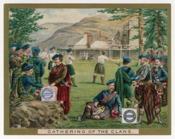 Framed Print : Huntley Clans 1890 Framed Print : Huntley Clans 1890