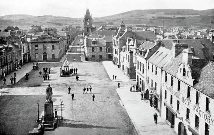 Framed Print : Huntly Framed Print : Huntly