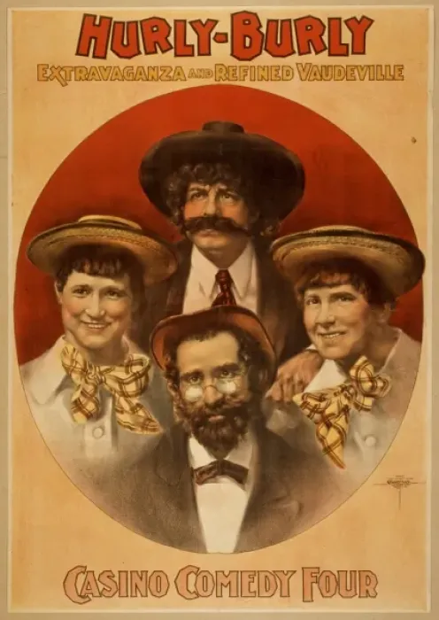 Framed Print : Hurly-Burly Extravaganza and Refined Vaudeville Framed Print : Hurly-Burly Extravaganza and Refined Vaudeville