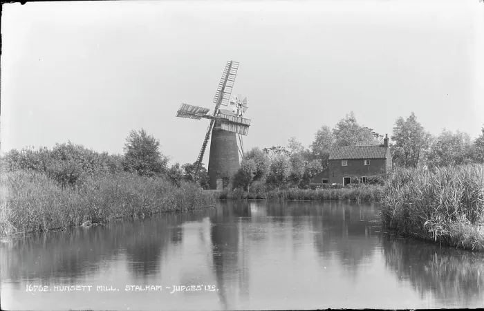 Framed Print : Hurnsett Mill Framed Print : Hurnsett Mill