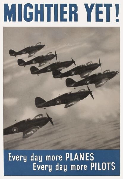 Hurricanes - WW2 poster