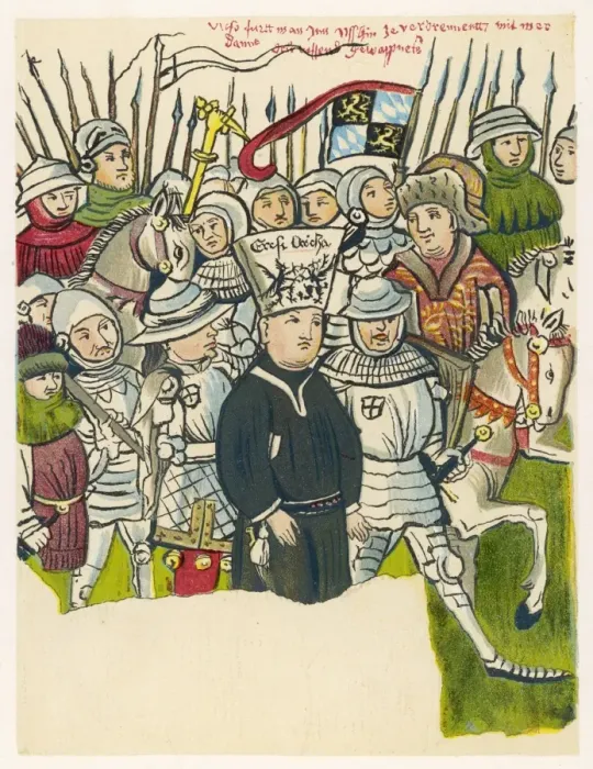 Framed Print : Hus Taken to the Stake Framed Print : Hus Taken to the Stake