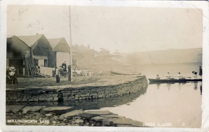 Framed Print : The Huts, Hollingworth Lake, Littleborough, Rochdale, Lancashire, England Framed Print : The Huts, Hollingworth Lake, Littleborough, Rochdale, Lancashire, England