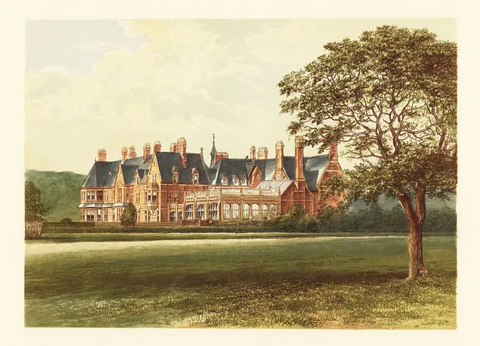 Framed Print : Hutton Hall, Yorkshire, England Framed Print : Hutton Hall, Yorkshire, England