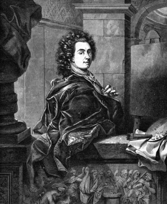 Framed Print : Hyacinthe Rigaud - 3 Framed Print : Hyacinthe Rigaud - 3