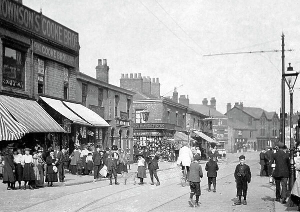 Hyde Market Place early 1900s
