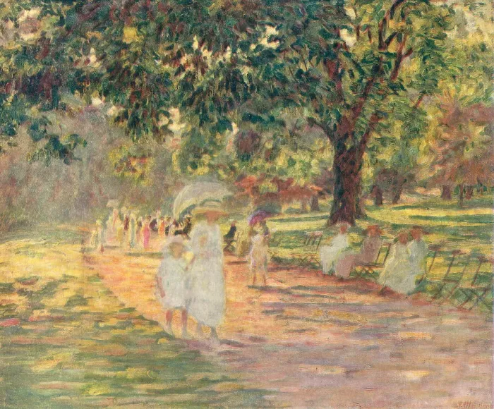 Framed Print : Hyde Park, 1918 Framed Print : Hyde Park, 1918