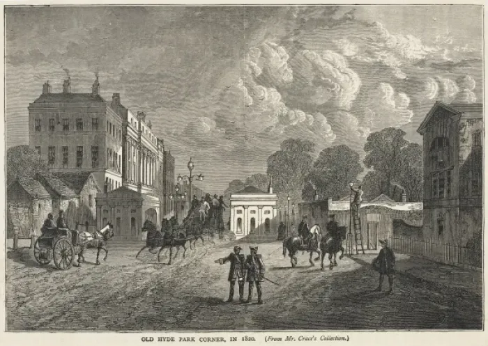 Framed Print : Hyde Park Corner Framed Print : Hyde Park Corner