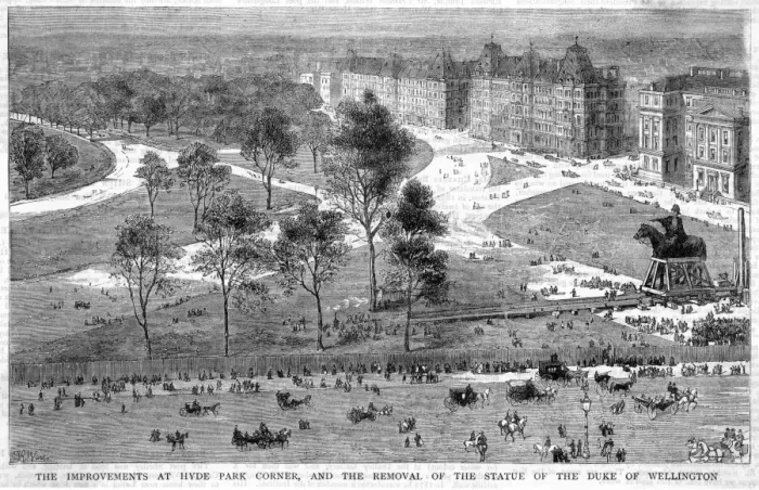 Framed Print : Hyde Park Corner Framed Print : Hyde Park Corner