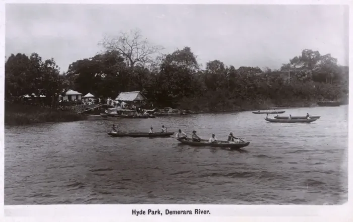 Framed Print : Hyde Park, Demerara River, Guyana, South America Framed Print : Hyde Park, Demerara River, Guyana, South America