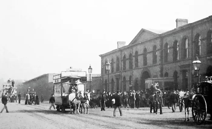 Framed Print : Hyde Road, Belle Vue, Manchester Framed Print : Hyde Road, Belle Vue, Manchester