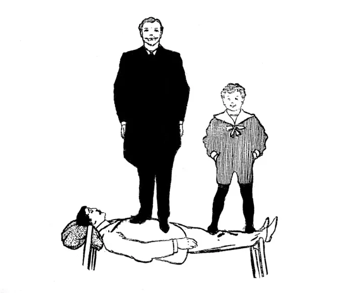 Framed Print : Hypnotism, catalepsy induced on-stage Date: 1900 Framed Print : Hypnotism, catalepsy induced on-stage Date: 1900