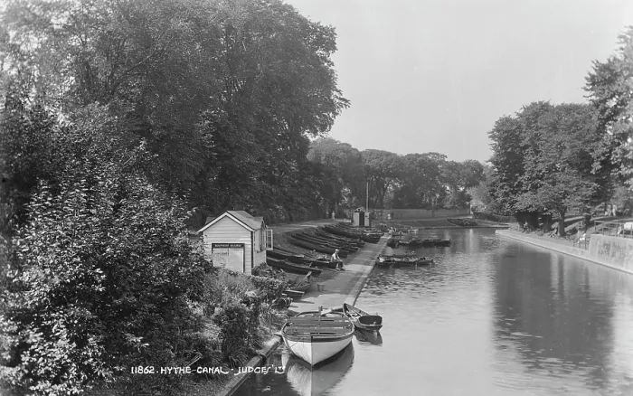 Framed Print : Hythe Canal - Judges Framed Print : Hythe Canal - Judges