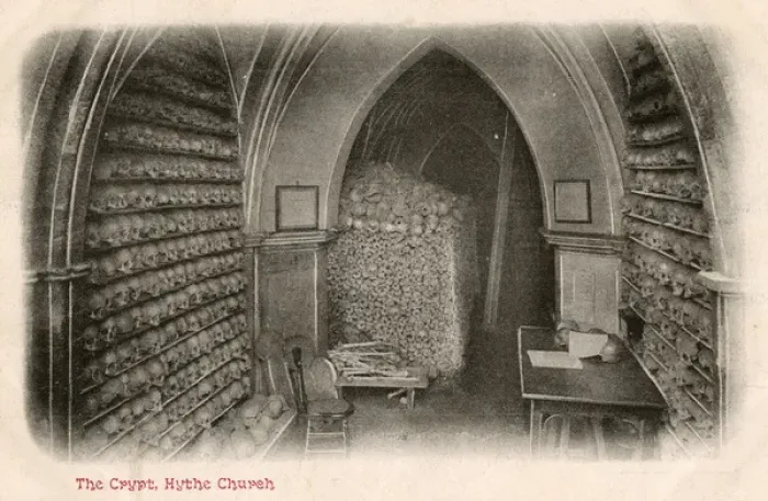 Framed Print : Hythe, Kent - St Leonards Church - Ossuary Framed Print : Hythe, Kent - St Leonards Church - Ossuary