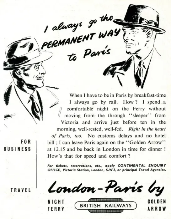 Framed Print : I always go the Permanent Way to Paris - Business Travel Framed Print : I always go the Permanent Way to Paris - Business Travel