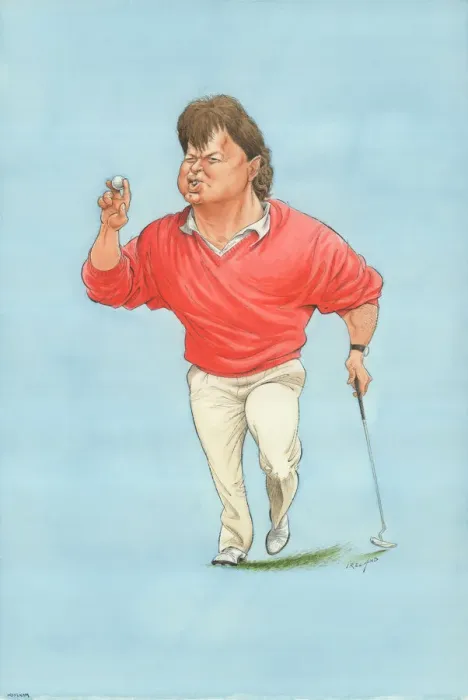 Framed Print : Ian Woosnam - Welsh golfer Framed Print : Ian Woosnam - Welsh golfer