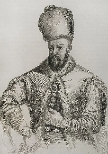 Ibrahim I (1615-1648). Sultan of the Ottoman Empire
