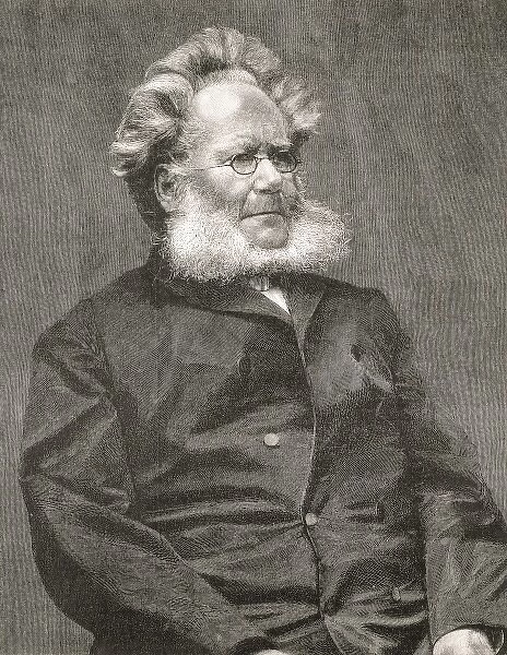 Ibsen, Henrik (1828-1906). Norwegian dramatist