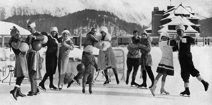 Framed Print : Ice carnival at St. Moritz