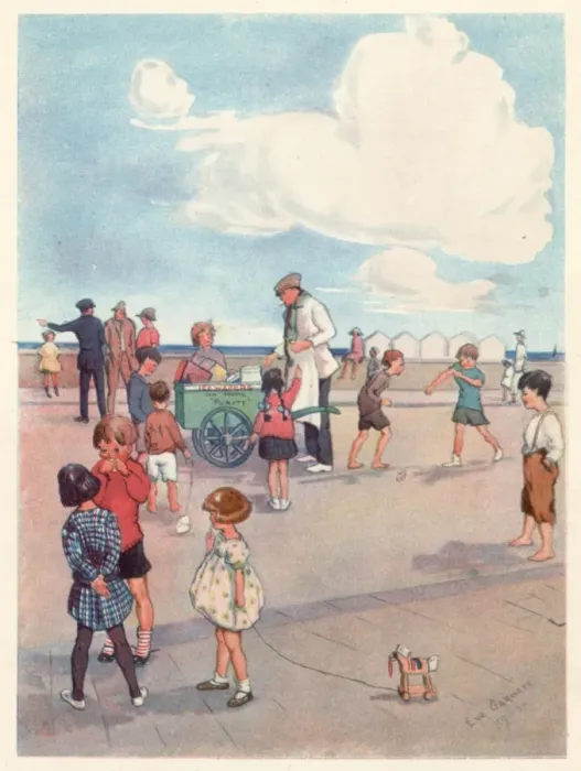 Framed Print : Ice Cream on the Beach Framed Print : Ice Cream on the Beach