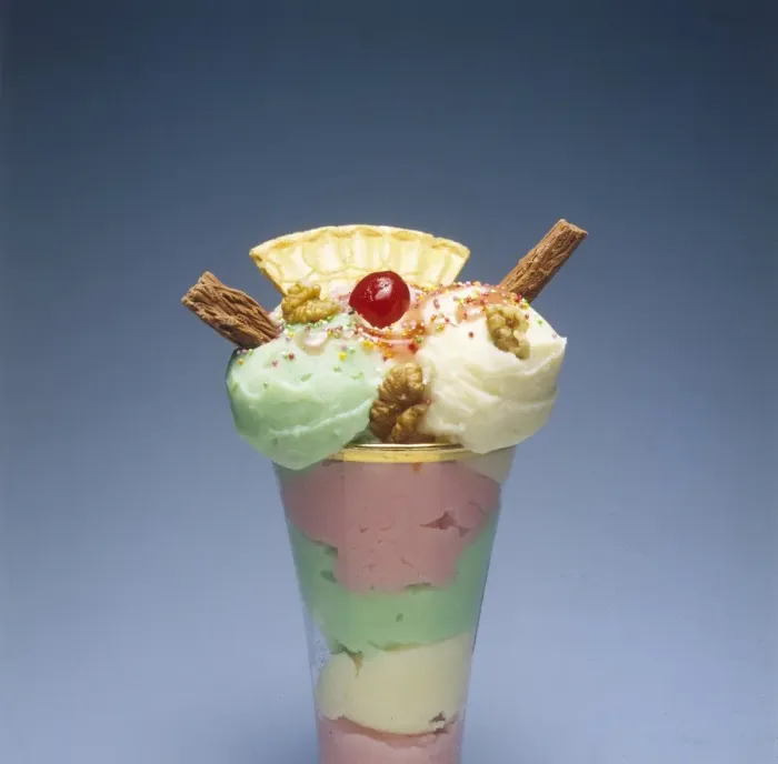 Framed Print : Ice Cream Sundae Framed Print : Ice Cream Sundae