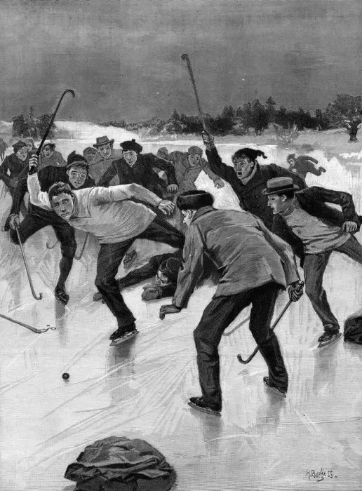 Framed Print : ICE HOCKEY IN AMERICA Framed Print : ICE HOCKEY IN AMERICA