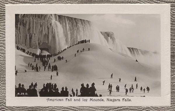 Ice Mounds at Niagara Falls